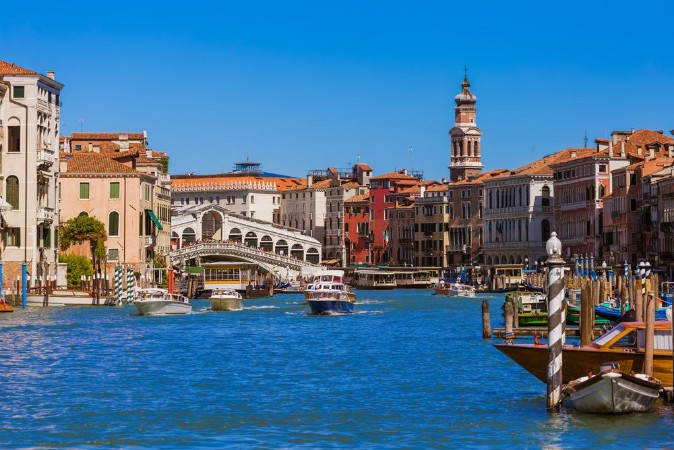 Picture of Grand Canal in Venice Italy