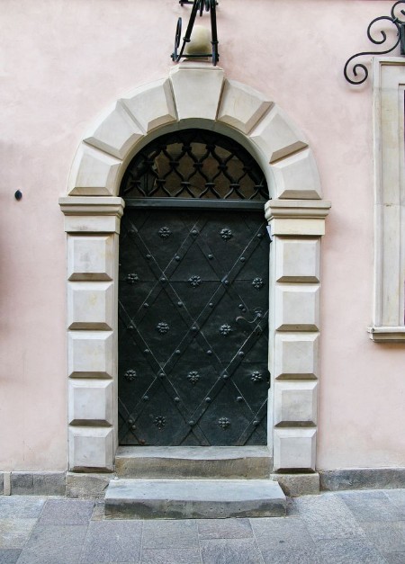 Picture of Old metal Church Door vintage metal door