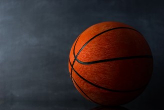 Bild von Basketball on a dark background