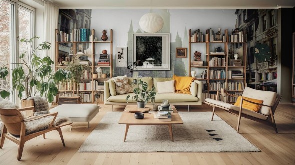 Picture of Historic houses in Ghent Belgium