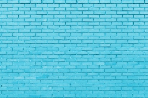 Picture of Cyan Brick Wall
