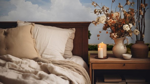 Afbeeldingen van Acacia tree in savannah at africa