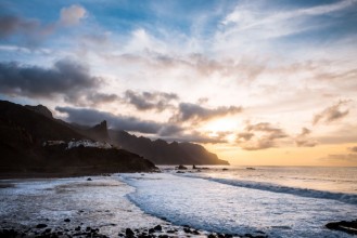 Image de Sunset over ocean Tenerife