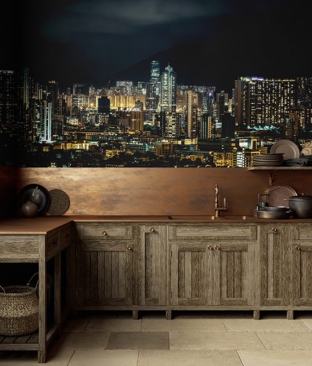 Picture of Hong Kong city view at night