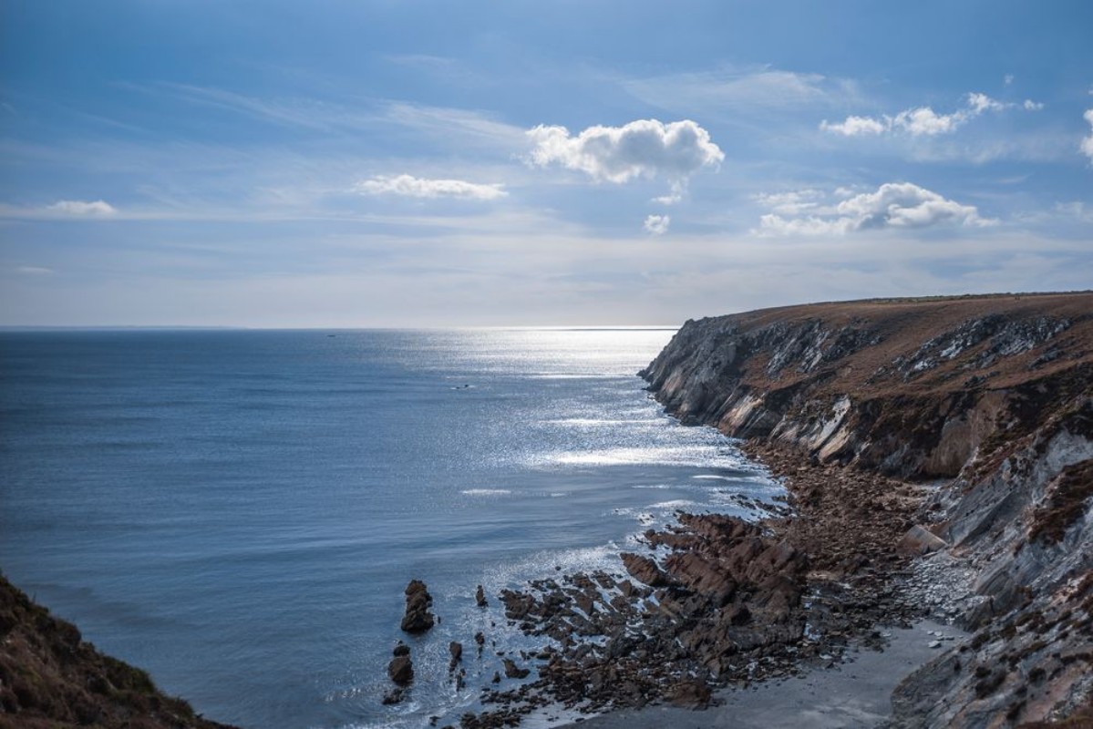Picture of Lavafelsen an der bretonischen Kste