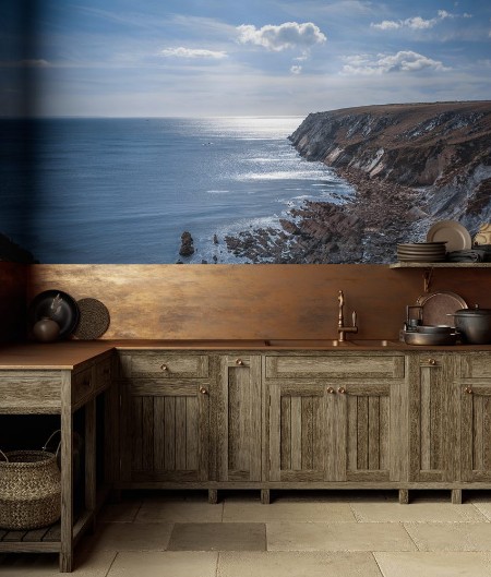 Picture of Lavafelsen an der bretonischen Kste