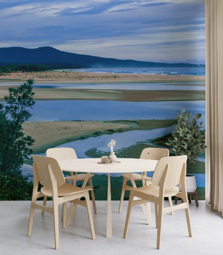 Image de Beautiful ocean beach at low tide Mallacoota town Victoria Australia