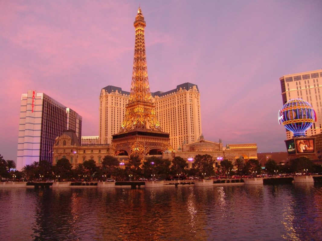 Afbeeldingen van Sunset in las vegas