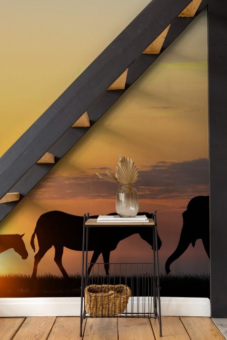 Bild på Safari sunset landscape