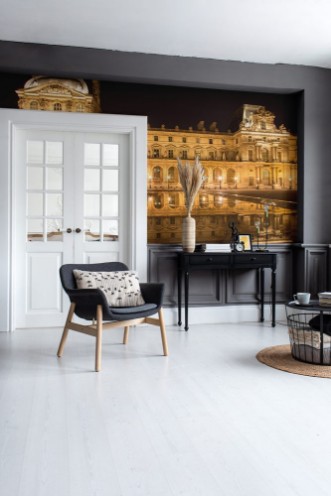 Afbeeldingen van Musee Louvre in Paris by night