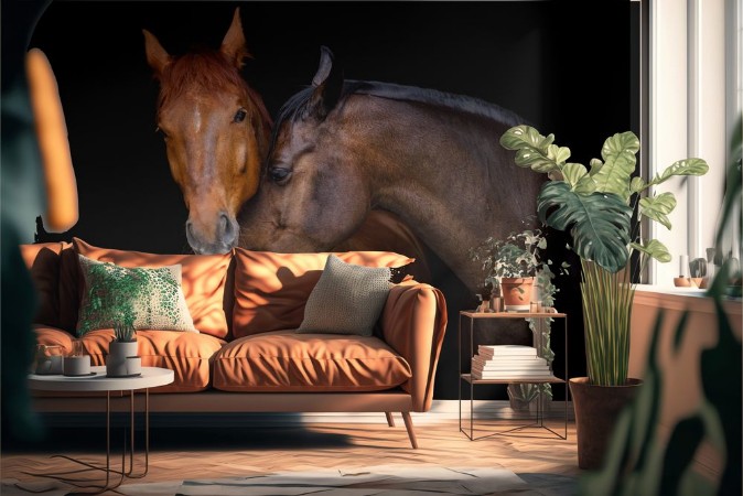 Picture of Horses in Love