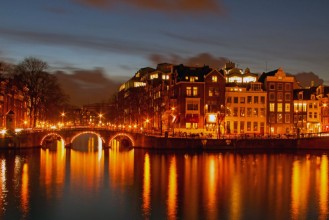 Ritratt ta’ City scenic from Amsterdam
