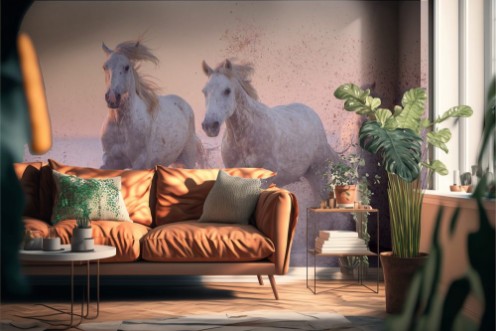 Afbeeldingen van Camargue horses