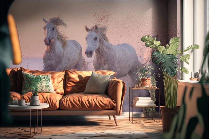 Picture of Camargue horses