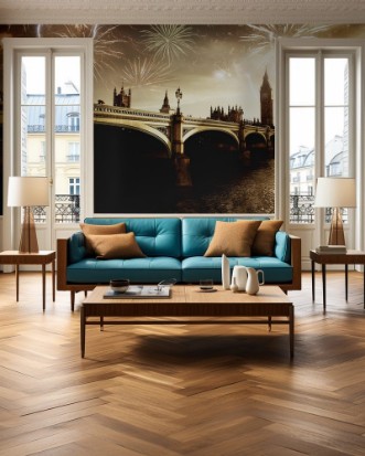 Afbeeldingen van Fireworks over Big Ben