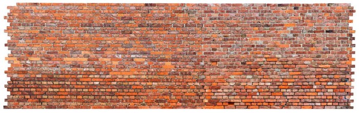 Image de Strukturierte Backsteinmauer -  Weier Hintergrund
