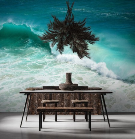 Picture of Ocean waves on Queensland coast