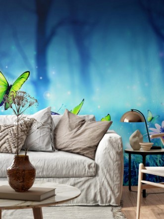 Picture of Fairy Butterflies In Mystic Forest