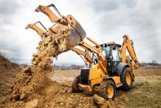 Afbeeldingen van Prace ziemne  na budowie wykonywane kopark