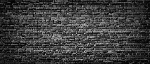 Slika Old Black brick wall background