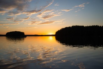 Sunset reflections paveikslėlis