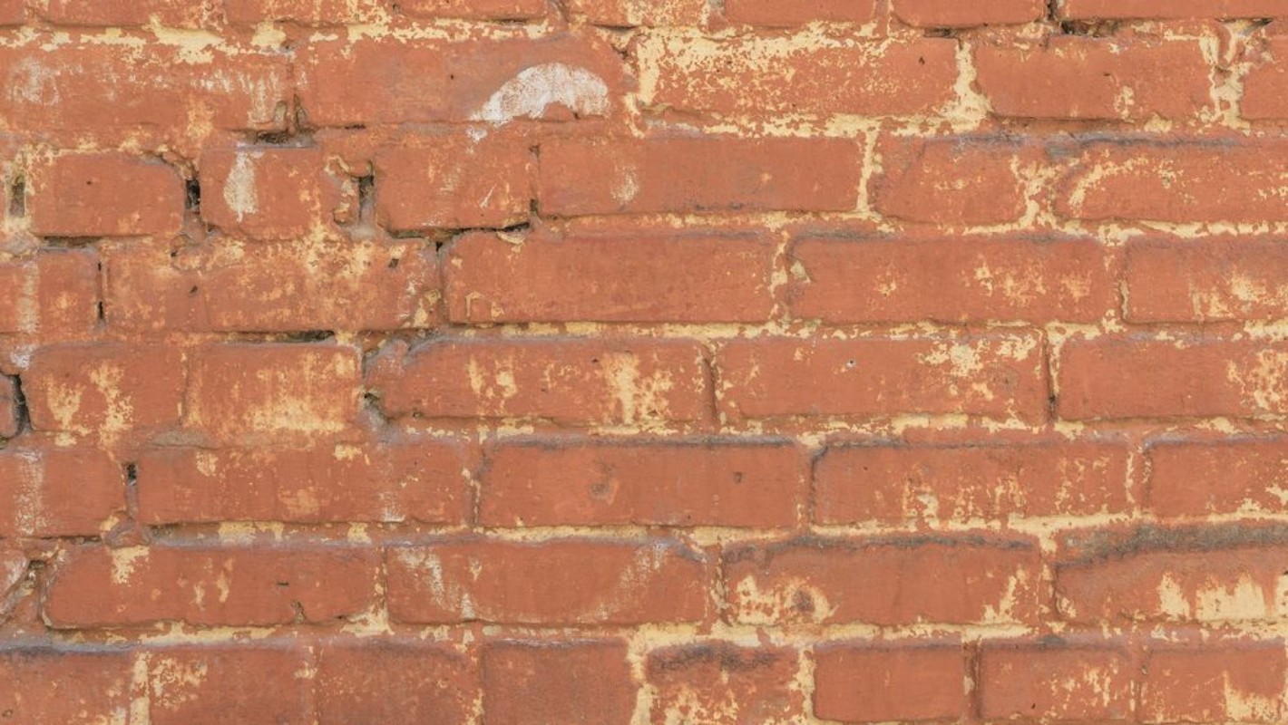 Picture of Aged red brick wall texture Aged red brick wall texture