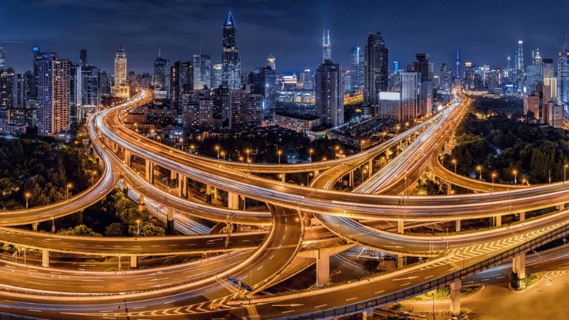 Afbeeldingen van Shanghai at night