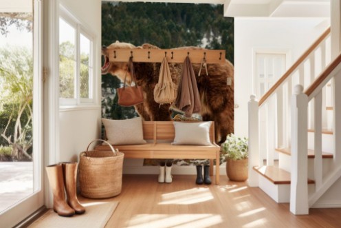 Image de Angry Grizzly Bear on Rocks