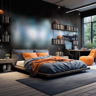 Picture of Vector realistic isolated neon sign of Hockey typography logo for decoration and covering on the wall background