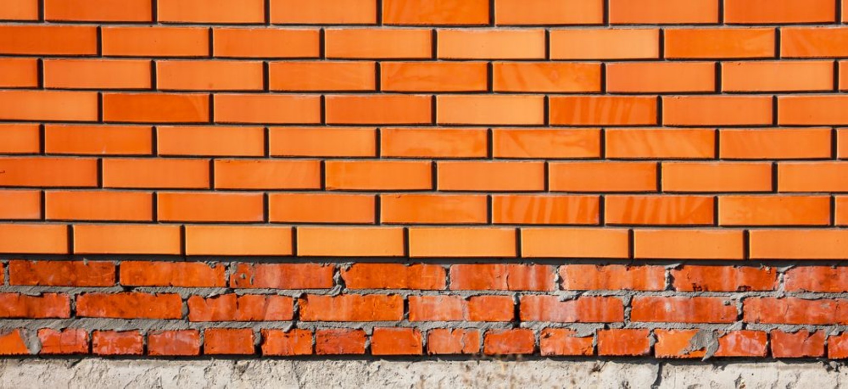 Image de Red brick wall in the house as a background