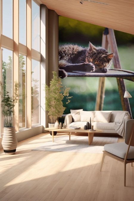 Afbeeldingen van Sleeping cat