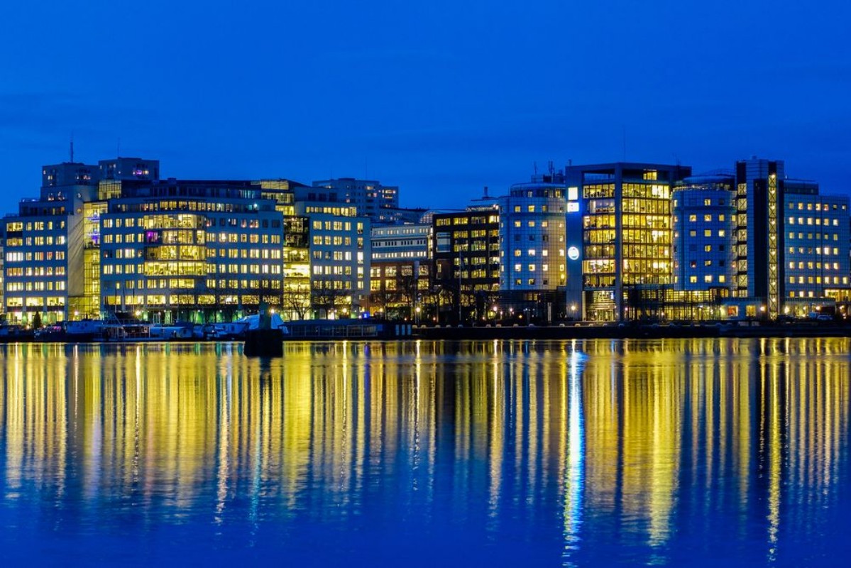 Image de STOCKHOLM SWEDEN Neighborhood of Liljeholmskajen