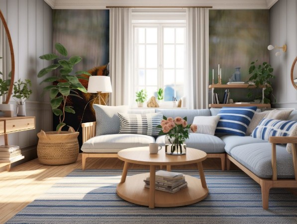 Picture of Zwei Tiger im Portrait schauen in die gleiche Richtung