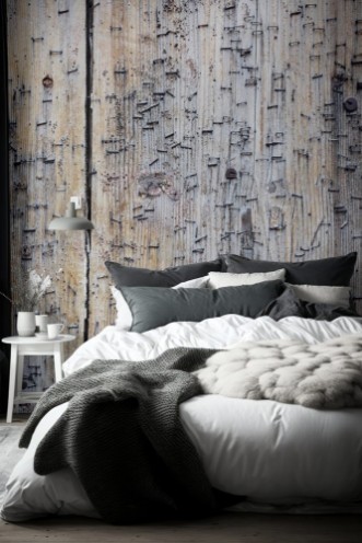 Slika Alte Holztr mit Tackerklammern