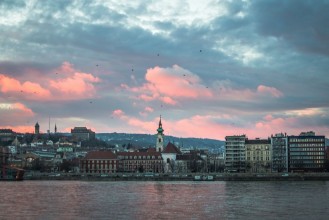 Image de Sunset at the riverside