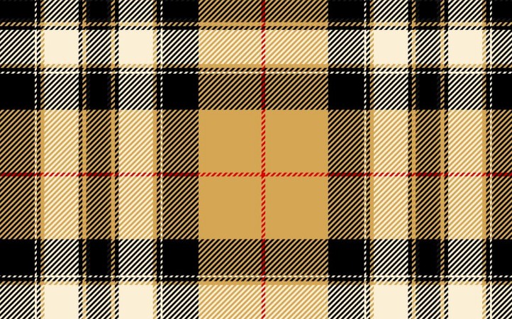 Bild på Seamless tartan or plaid texture with threads