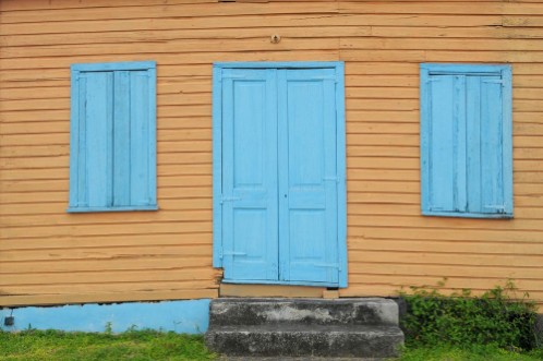 Picture of Farverig dør