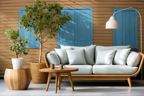 Picture of Farverig dør