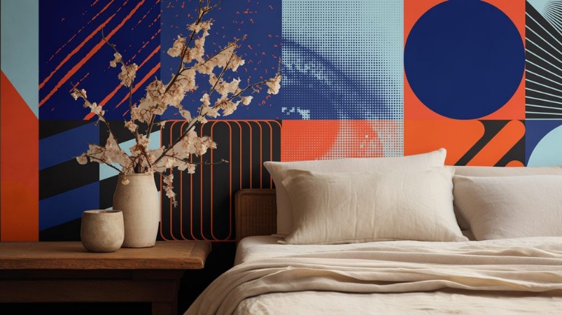 Image de Deconstructed Abstract Vector Pattern Design