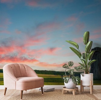 Afbeeldingen van Stonehenge against a purple blue sky