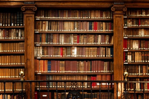 Bild på Biblioteksböcker