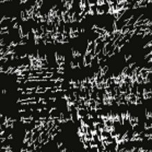 Attēls Seamless vector pattern White text on a black background