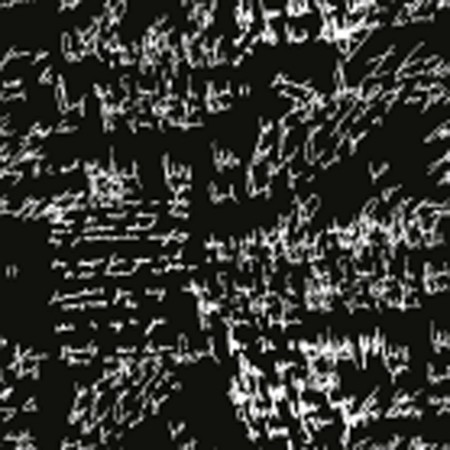 Afbeeldingen van Seamless vector pattern White text on a black background