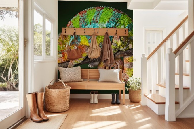 Picture of Sleeping Chameleon