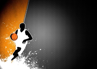 Image de Basketball man and ball