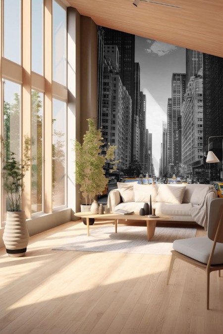 Picture of Avenue avec des taxis  New York