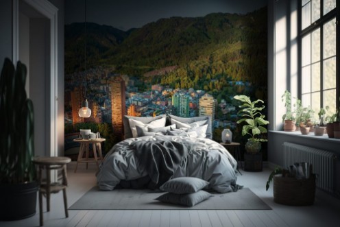 Afbeeldingen van Bogota and the Andes Mountains