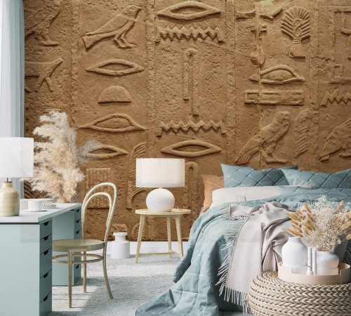 Afbeeldingen van Old Egypt ancient writings on stone background