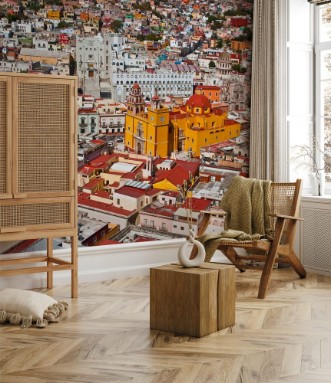 Afbeeldingen van Colonial architecture at its best Guanajuato Mexico