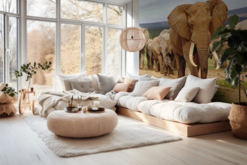 Picture of Elephant Herd